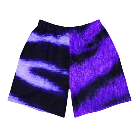 Purple Zebra Tiger Shorts