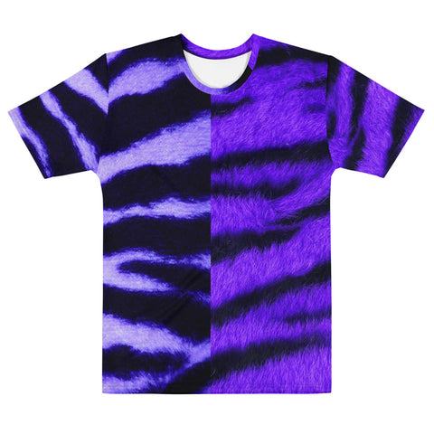 Purple Zebra Tiger Tee